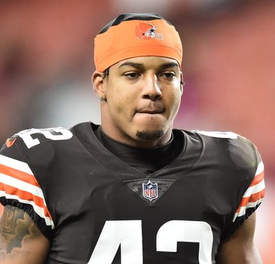 WATCH: Tony Fields returns interception for touchdown vs. Texans