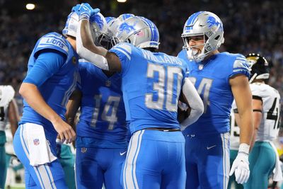 Detroit Lions freight train runs all over the Jaguars in a dominating victory