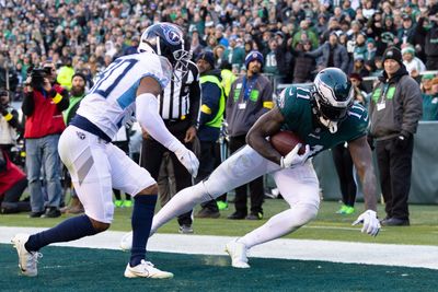 Titans no match for A.J. Brown, Eagles in Week 13: Everything we know