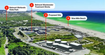 Offshore rig to take core samples for Belmont desalination plant