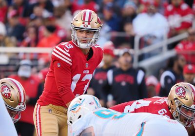 Brock Purdy throws 2nd TD vs. Dolphins to give 49ers halftime lead