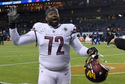 Commanders LT Charles Leno on tie: ‘It’s like you kissed your sister’