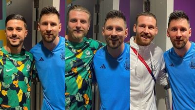 Socceroos pose for photos with Lionel Messi, and Harry Kane on brink of England football history: Five talking points from Qatar World Cup