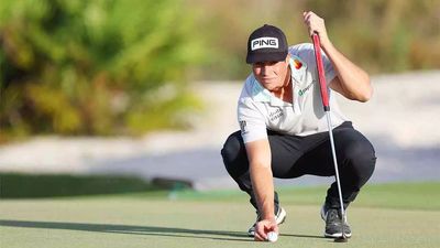 Hovland's 64 increases lead to three shots