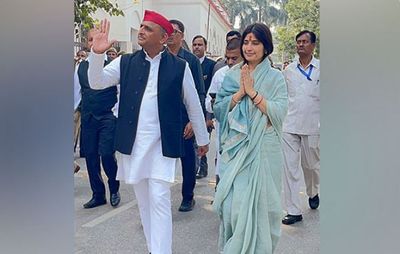 Mainpuri Bypolls: Akhilesh Yadav, Dimple Yadav To Cast Vote In Saifai