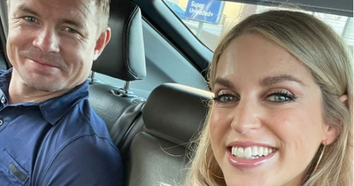 Amy Huberman says her third child being born at Christmas was 'magical' experience