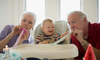 My divorced parents are competing for the affection of their grandson – and everyone wins!