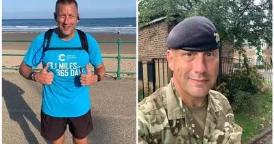 10 miles every day for 1,000 days: Sunderland army sergeant plans another 'bonkers' cancer charity challenge in memory of his dad