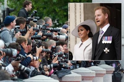 Photo of Harry and Meghan ‘hounded by press’ in Netflix trailer actually taken at film premiere 5 years before they met