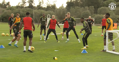 Manchester United training confirmed which youngsters Erik ten Hag rates the most