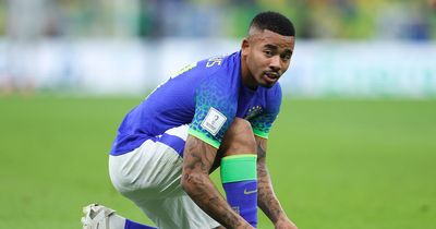 Gabriel Jesus returns to Arsenal after Brazil World Cup injury with knee specialist booked