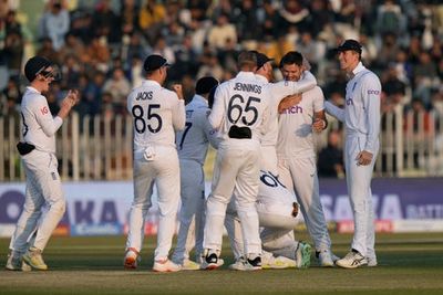 England joy as spinner Jack Leach seals stunning Pakistan win in Rawalpindi gloom