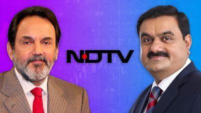Adani is now NDTV’s largest shareholder, with control over 37% of the company