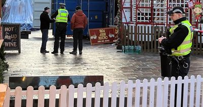 Gas canister explodes at St Enoch's Christmas market as emergency crews race to scene