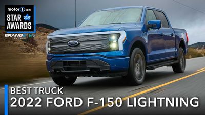 2022 Best Truck: Ford F-150 Lightning Wins Motor1.com Star Award
