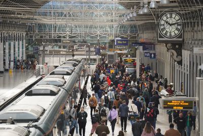 Rishi Sunak urges rail union to ‘think again’ about threat of strikes disrupting Christmas