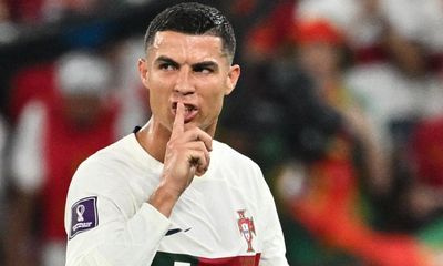Portugal coach Santos unimpressed with Ronaldo’s reaction leaving pitch