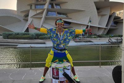 ‘World Cup Wallace’: Meet Brazilian football’s unofficial drummer