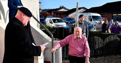 War veteran amazed as ex-RAF planes fly over house for 100th birthday