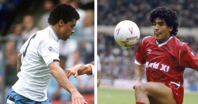 Remembering when Paul McGrath and Diego Maradona faced off at Wembley Stadium