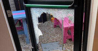 Thief uses 'picnic table as battering ram' during burglary of East Belfast pet store