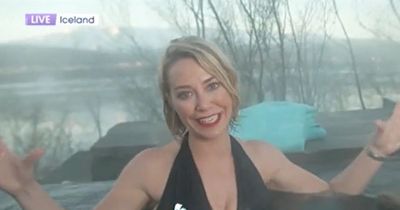 'Gorgeous' presenter Laura Hamilton stuns fans as she strips to her swimsuit on ITV This Morning and Loose Women