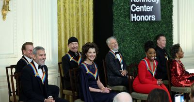 U2 receive Lifetime Achievement Award from Kennedy Center in US