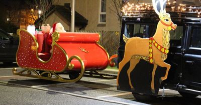 Where in Midlothian you can see Santa this week as he travels through the area