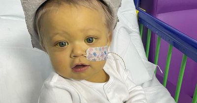 Tot compared to Maggie Simpson saved by last-minute organ donation