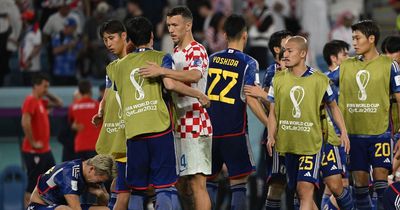 What Ivan Perisic did with Takehiro Tomiyasu after Japan vs Croatia penalty shootout