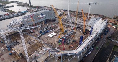 Everton new stadium hits major milestone as new Liverpool derby date set