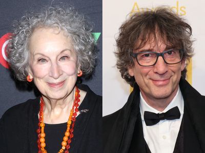Debut author comforted by Margaret Atwood and Neil Gaiman after two people showed up to her book-signing