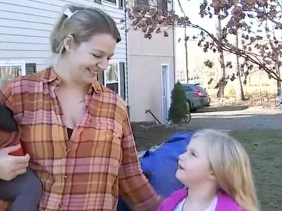 Terrifying video captures raccoon attacking five-year-old waiting for school bus