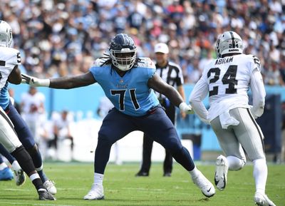 Titans considering making a change at left tackle