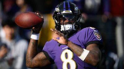Ravens’ Lamar Jackson Unlikely to Play vs. Steelers in Week 14