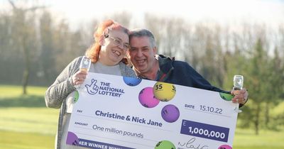 Couple scoop £1million lottery prize just seven days before tying the knot