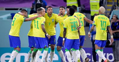 Delight for Manchester United trio as Brazil dance past South Korea into World Cup quarter-finals