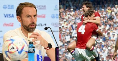Gareth Southgate recalls watching his "hero" in England and France's last World Cup tie