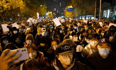 ‘Now I see it’s not just me who’s angry’: readers in China on wave of protests