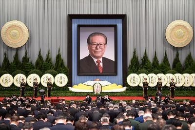 China's Xi thanks late leader Jiang Zemin for ensuring party's survival from 'storms'