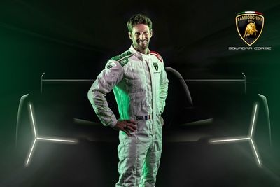 Grosjean joins Lamborghini's ranks ahead of 2024 LMDh drive
