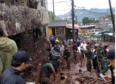 33 Killed In Colombia Landslide