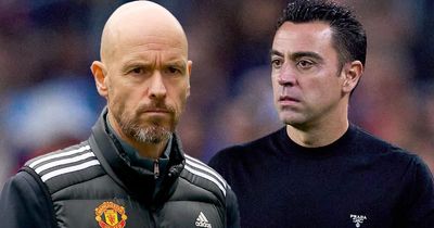 Erik ten Hag and Xavi in full agreement as Man Utd braced for transfer battle