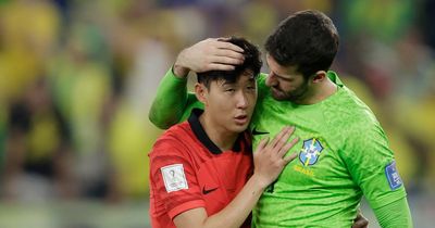 What Alisson Becker did to Heung-Min Son as strange substitution explained