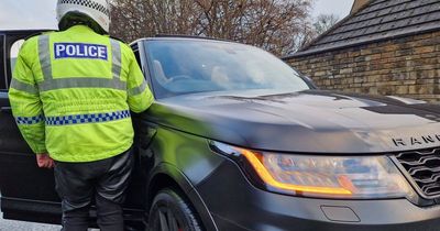Edinburgh Range Rover driver hit with £100 fine after police spot decor issue
