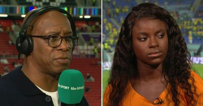 Ian Wright hits back at “horrible” criticism of Eni Aluko after ITV pundit's on-air mistake