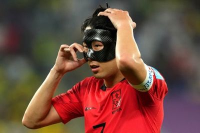 Heung-min Son hints at injury return plan for Tottenham after playing with facemask at World Cup