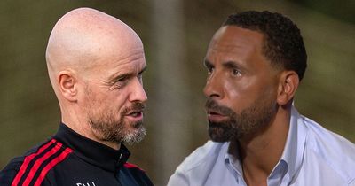 Erik ten Hag in full agreement with Rio Ferdinand as "fearless" Man Utd target emerges