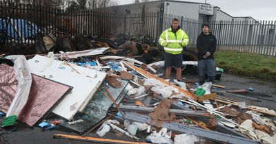 Lanarkshire business warns of exodus of firms from industrial estate due to fly tipping