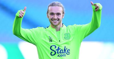 Tom Davies makes Everton critics admission as off-field business venture revealed